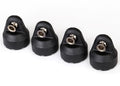 Traxxas 8361 - Shock caps (black) (4) (assembled with hollow balls) (769145438257)