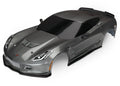 Traxxas 8386A Body Chevrolet Corvette Z06 graphite (painted decals applied) (9118036918509)