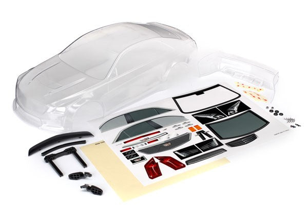 Traxxas 8391 Body Cadillac CTS-V (clear requires painting)