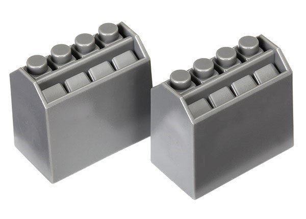 Traxxas 8424 - Oil Bottles Grey (2) (789141127217)