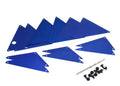 Traxxas 8434X - Tube Chassis Inner Panels Blue-Anodized Aluminum (789141454897)