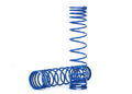 Traxxas 8444A - Spring Shock Front (Blue) (GTR) (progressive 0.833 rate white stripe) (2) (789141618737)