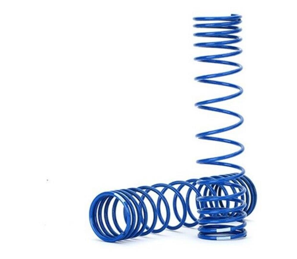 Traxxas 8445A - Spring Shock Rear (blue) (GTR) (progressive 1.042 rate) (2) (789141684273)
