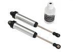 Traxxas GTR 134mm Silver Aluminium Front Shocks Fully Assembled RC Shock Absorber