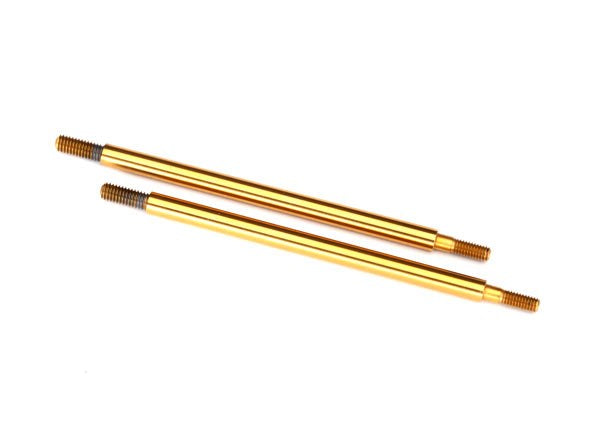 Traxxas 8454T Shock shaft 69mm (GTR) (front) (TiN-coated) (2) (7617510244589)