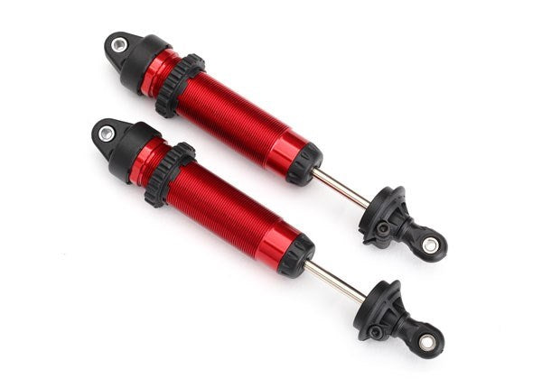 Traxxas 8460R - Shocks Gtr 139Mm Red-Anodized Aluminum (2)
