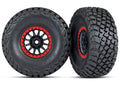 Traxxas 8474-ORNG Method Race Wheels w/ BFG Tires (2) - Hobby City NZ