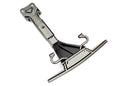 Traxxas 8537X Skidplate front (plastic) (satin black chrome-plated) (7650722152685)