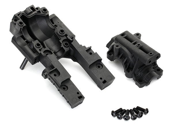 Traxxas 8630 - Bulkhead Front (Upper And Lower)/ 4X12Mm Bcs (6) (Requires #8622 Chassis) (789119729713)