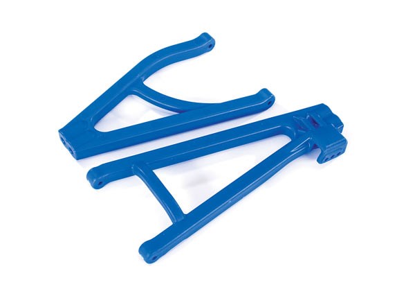 Traxxas 8634X Suspension arms blue rear (left) heavy duty adjustable wheelbase (upper (1)/ lower (1)) (8120443764973)