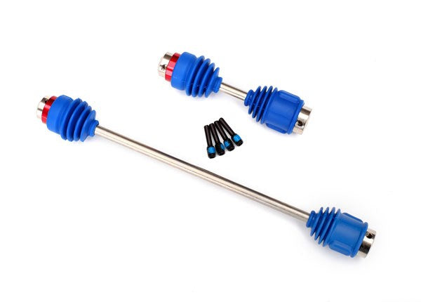 Traxxas 8655R Driveshafts center E-Revo (steel constant-velocity) (7637917171949)