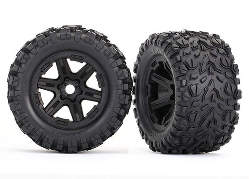 Traxxas 8672 - Black Wheels Talon Ext Tires (2) - Hobby City NZ
