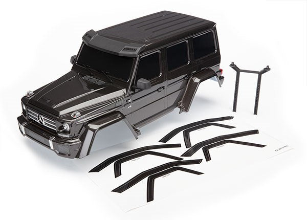 Traxxas 8811R Body Mercedes-Benz G 500 4x4 complete Black (9118036984045)