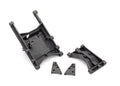Traxxas 8830 - Chassis crossmember (intermediate (1) & rear (1))/ shock mounts (left & right) (7654623346925)