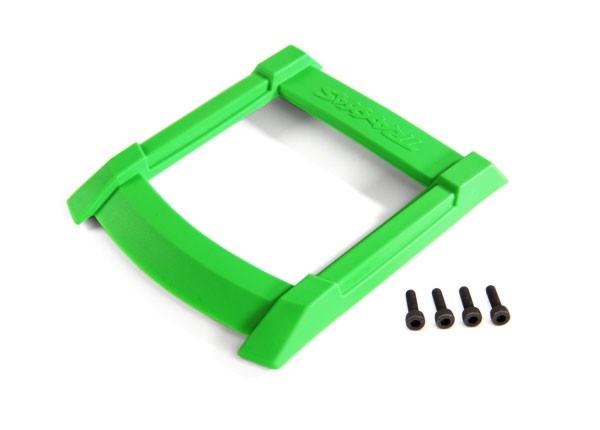 Traxxas 8917G - Skid plate roof (body) (green)/ 3x10mm CS (4)