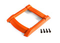 Traxxas 8917T - Skid plate roof (body) (orange)/ 3x10mm CS (4) (7637926707437)