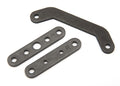 Traxxas 8927 Bulkhead tie bar rear upper (1)/ lower front (1)/ lower rear (1) (steel) (7654625378541)