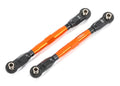 Traxxas 8948A Toe links front (TUBES orange-anodized 7075-T6 aluminum stronger than titanium) (7654627573997)