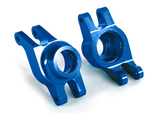 Traxxas 8952X Carriers stub axle (blue-anodized 6061-T6 aluminum) (rear) (2) - Hobby City NZ (7637928640749)