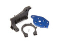 Traxxas 8960 - Motor mounts (front and rear)/ 4x10 BCS with split and flat washers (1)/ pin (1) (7654629212397)