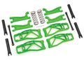 Traxxas 8995G - Suspension kit WideMaxx green (7637935522029)