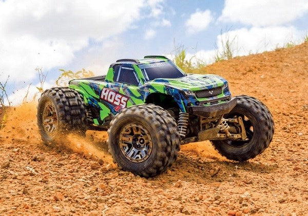 Traxxas 90076-4 - Hoss 4X4 VXL: 1/10 Scale Monster Truck with TSM (8120388387053)