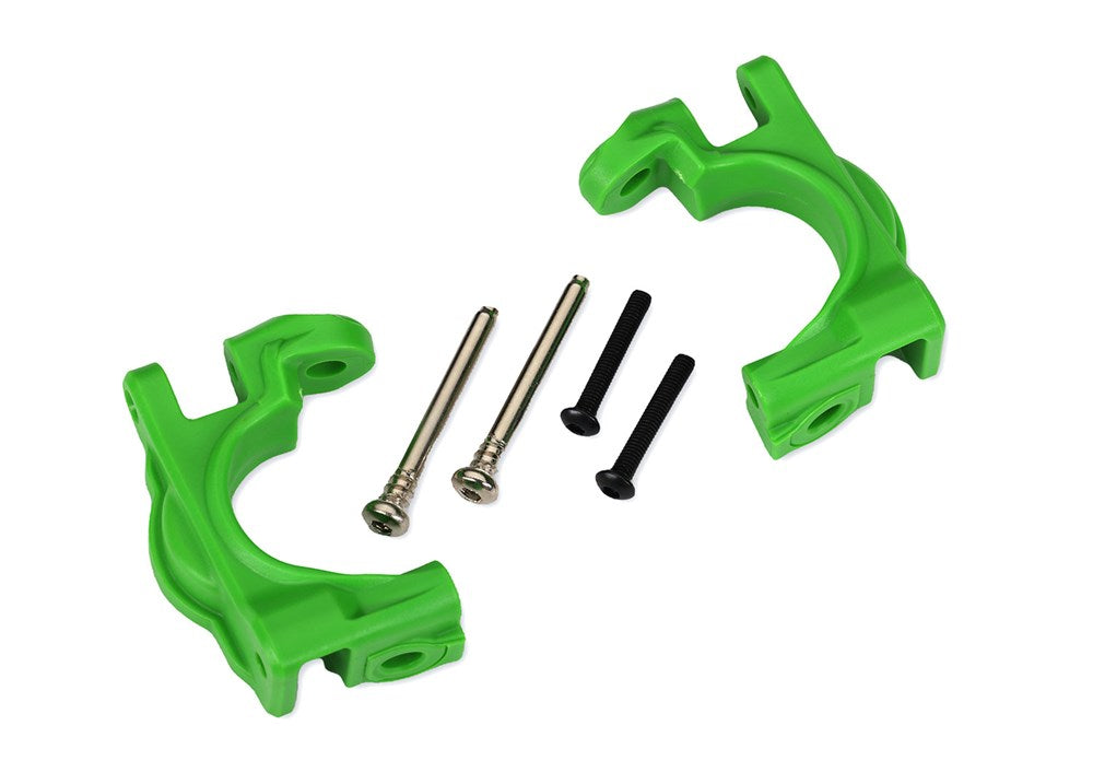 Traxxas 9032G Caster blocks (c-hubs) extreme heavy duty green (8120425775341)