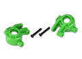 Traxxas 9037G Steering blocks extreme heavy duty green (8120425971949)
