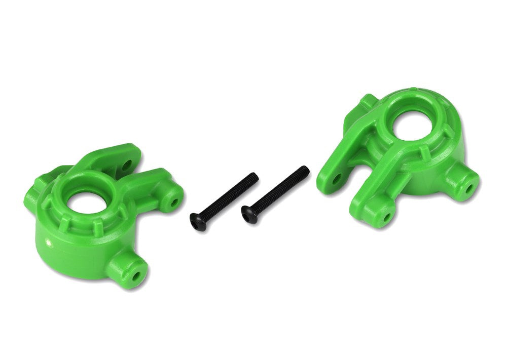 Traxxas 9037G Steering blocks extreme heavy duty green (8120425971949)