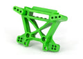 Traxxas 9038G Shock tower front extreme heavy duty green (for use with #9080 upgrade kit) (8120426201325)