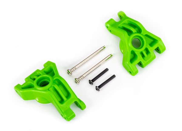 Traxxas 9050G Carriers stub axle rear extreme heavy duty green (8120426791149)