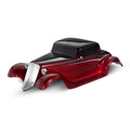 Traxxas 9333R - Body Factory Five '33 Hot Rod Coupe complete (red) (painted decals applied) (8828006596845)