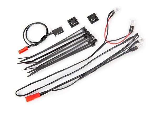 Traxxas 9385 - LED light harness/ power harness/ zip ties (9)/ mounts (2) (fits #9333 or 9335 body)