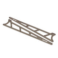 Traxxas 9462 - Side plates wheelie bar charcoal gray (aluminum) (2) (7546262487277)