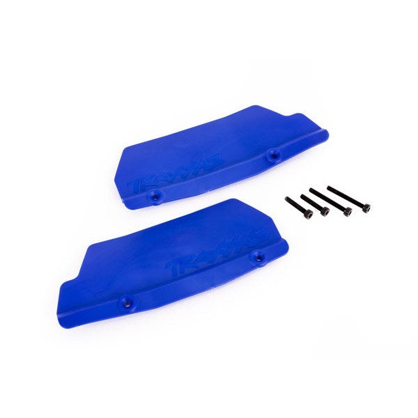 Traxxas 9519X Mud guards rear blue (left and right) (7953877958893)
