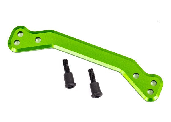 Traxxas 9546G Draglink steering 6061-T6 aluminum (green-anodized)/ 3x14mm SS (2) (8120439963885)