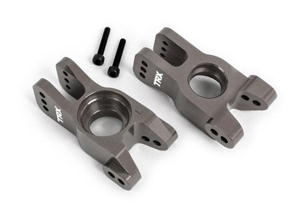 Traxxas 9552A Carriers stub axle 6061-T6 aluminum (dark titanium-anodized) (8120441143533)