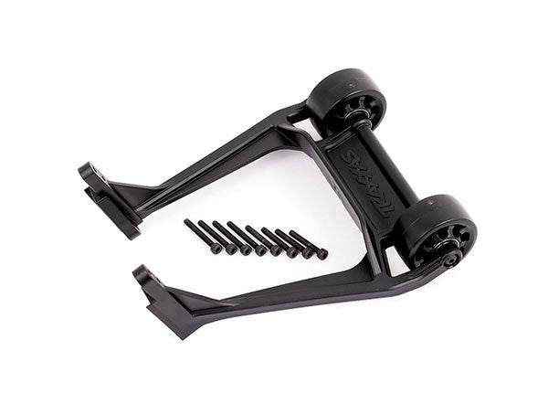 Traxxas 9576 - Wheelie bar black (assembled)/ 3x20 CS (8) (7999715279085)