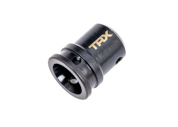 Traxxas 9587X Drive cup center front or rear (steel constant-velocity) (1) (fits Sledge)