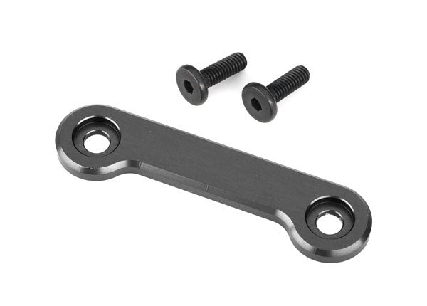 Traxxas 9617A Wing washer 6061-T6 aluminum (dark-titanium anodized) (1)/ 4x12mm FCS (2) (8120464113901)