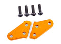 Traxxas 9636T Steering block arms (aluminum orange-anodized) (2) (8120465555693)