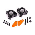 Traxxas 9637T Steering block arms (aluminum orange-anodized) (2)/ steering blocks left & right (7861669757165)