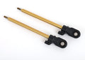 Traxxas 9662T Shock shaft 80mm (GT-Maxx) (TiN-coated) (2) (7953884676333)