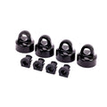 Traxxas 9664A Shock caps aluminum black-anodized GT-Maxx shocks (4) (7861669822701)