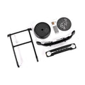Traxxas 9715 - Roof rack/ spare tire cover/ cowl/ grille (fits #9711 body) (8120429478125)
