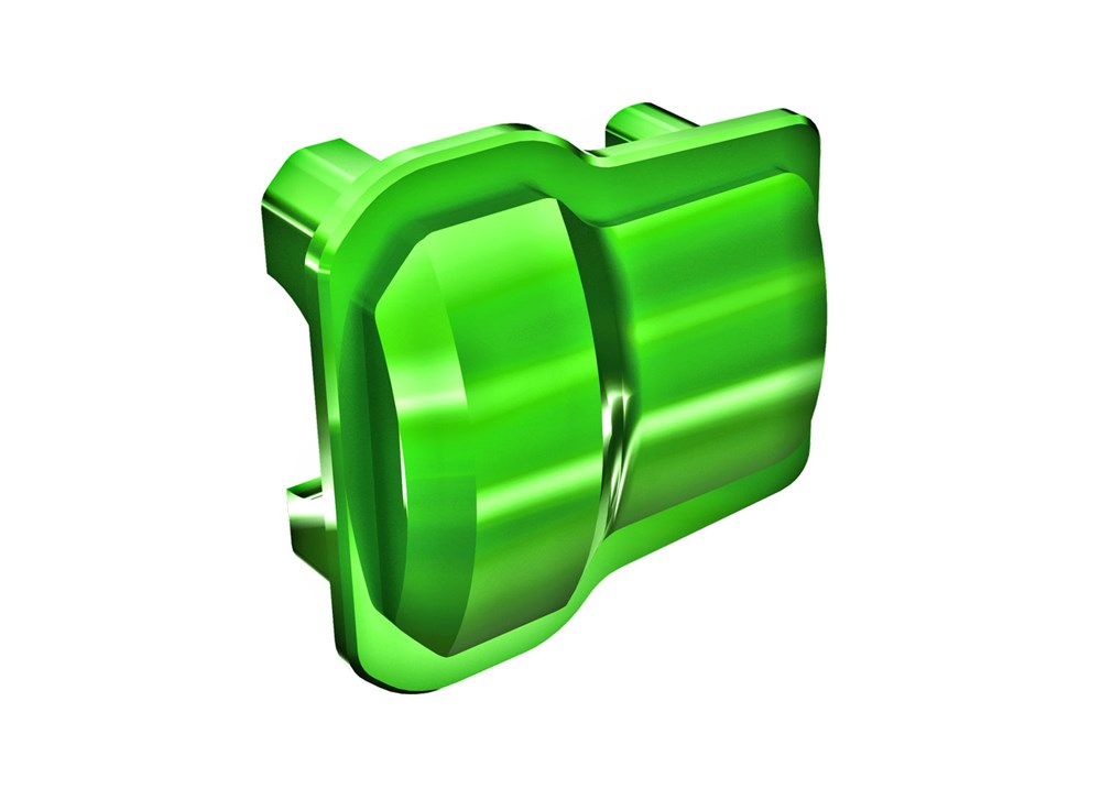 Traxxas 9787-GRN Axle cover 6061-T6 aluminum (green-anodized) (2)/ 1.6x12mm BCS (with threadlock) (8) (8137538601197)
