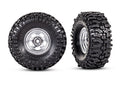 Traxxas 9872 T&W CHRM WHL 2.4 MT TIRE (8828423667949)