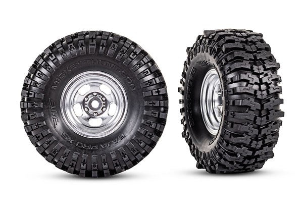 Traxxas 9872 T&W CHRM WHL 2.4 MT TIRE (8828423667949)