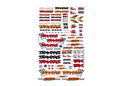 Traxxas 9950 - Official Team Traxxas racing decal set(flag logo/ 6-color) (10907625607)