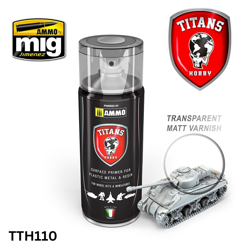 Titan Hobby Titans Hobby Transperant Matt Varnish Base 400ml